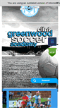 Mobile Screenshot of greenwoodsoccer.net